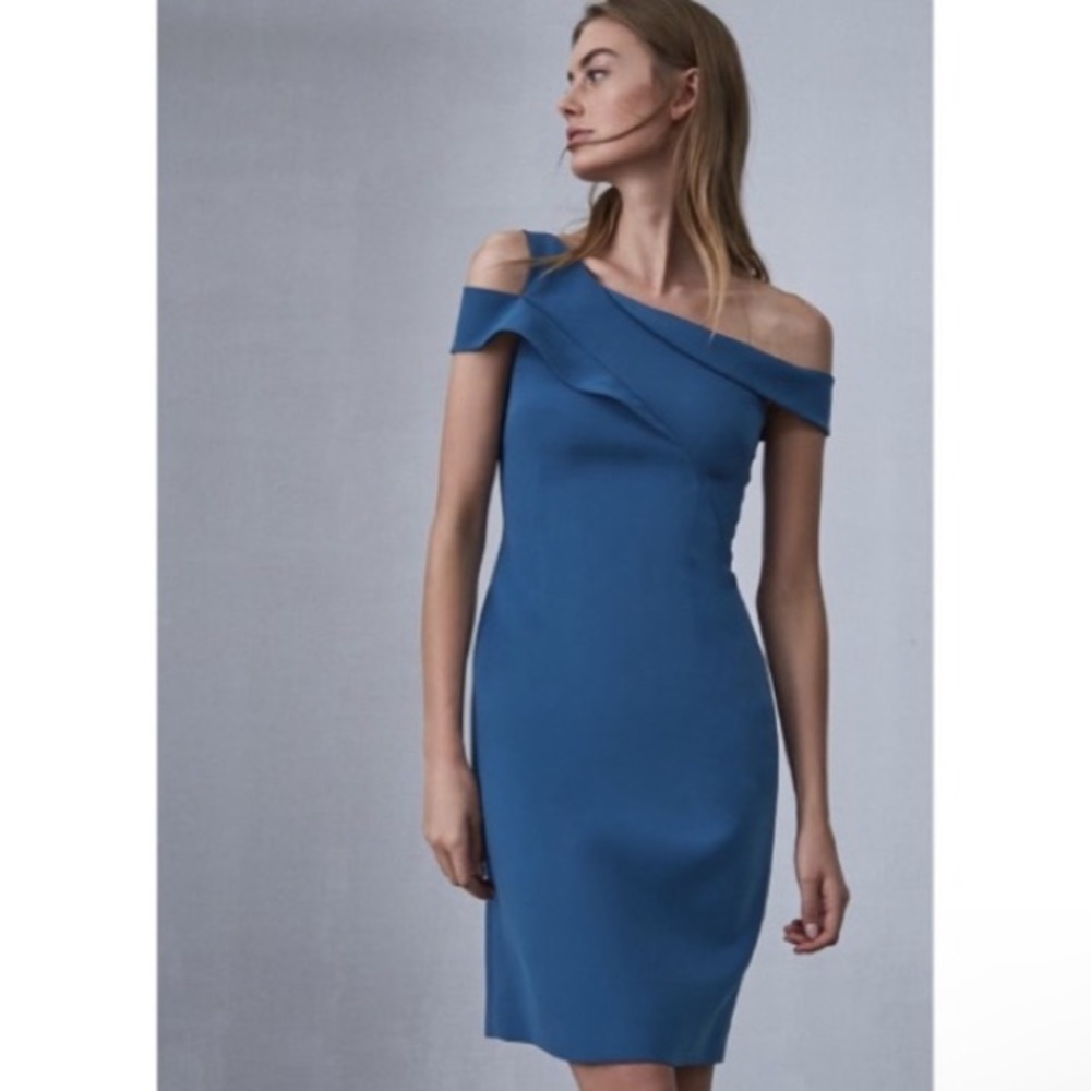 REISS asymmetric Natalie dress